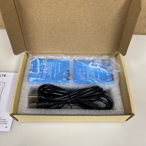 2 Pack Artman Type C Camera Battery Pack EN-EL14 , P7100 , P7800 NEW - Picture 2 of 4